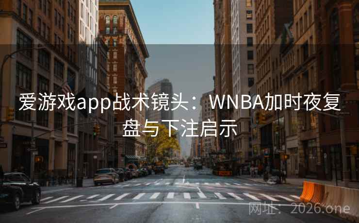 爱游戏app战术镜头：WNBA加时夜复盘与下注启示