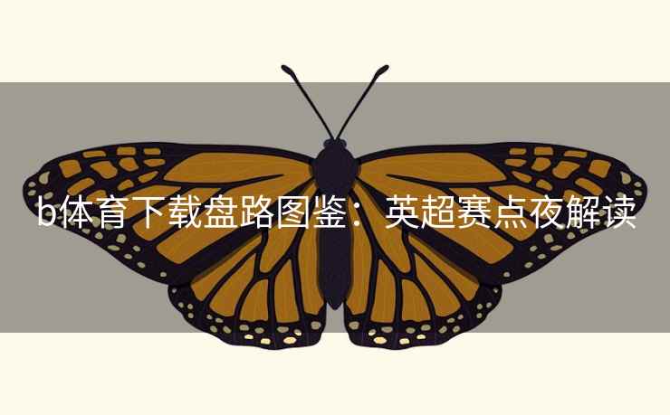 b体育下载盘路图鉴:英超赛点夜解读 第1张 b体育下载盘路图鉴:英超赛点夜解读 第1张